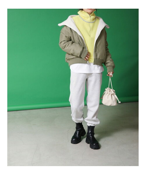 Ray Cassin|【WEB限定】リブ使いリバーシブルボアブルゾン | Rakuten